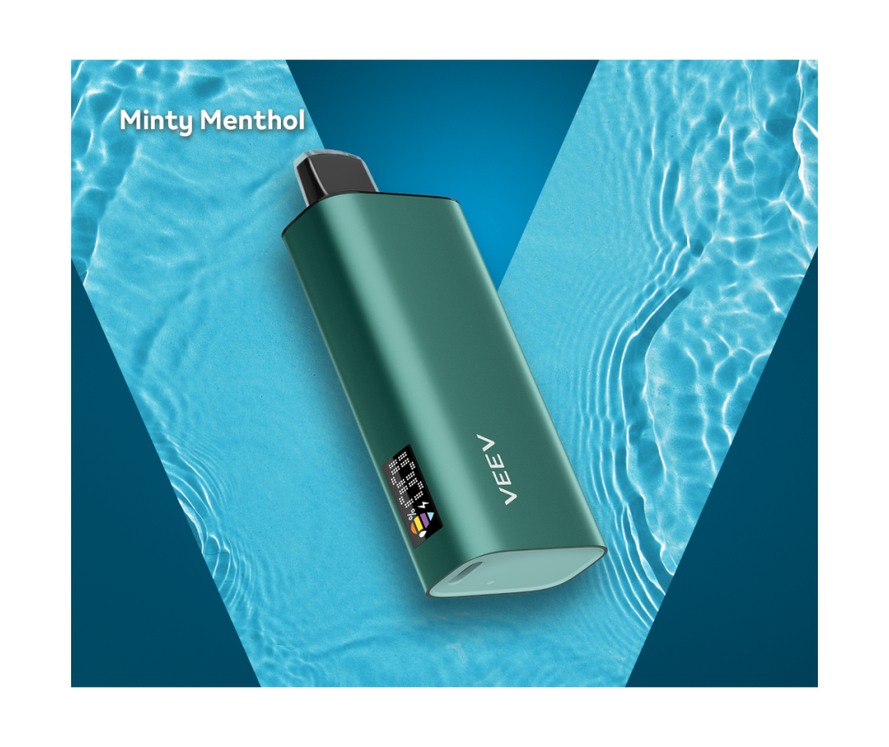 mint menthol disposable vape VEEV NOW - 18ML - DISPOSABLE