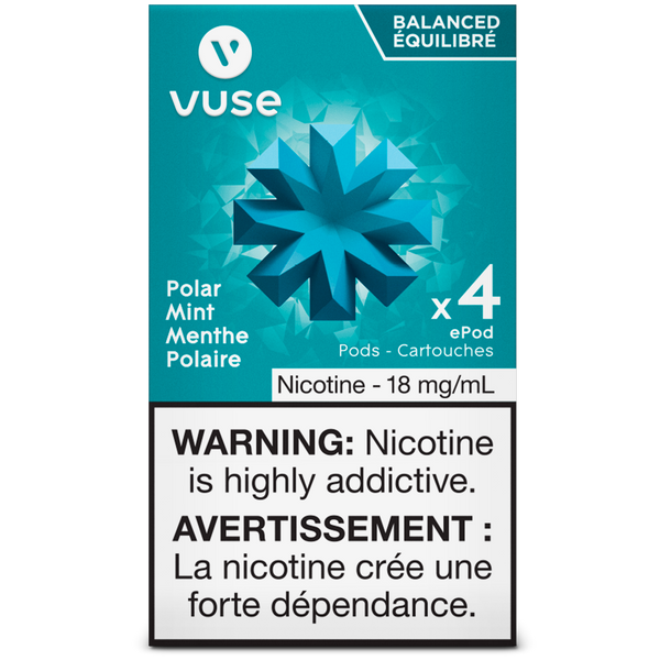 elf bar vape uk Vuse Extra Intense Mint Ice Pods (2 Pack) main image 1