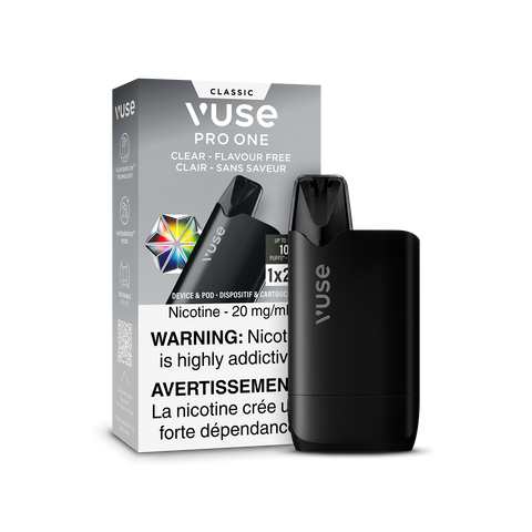VUSE PRO ONE - STARTER KIT - CLEAR FLAVOUR FREE