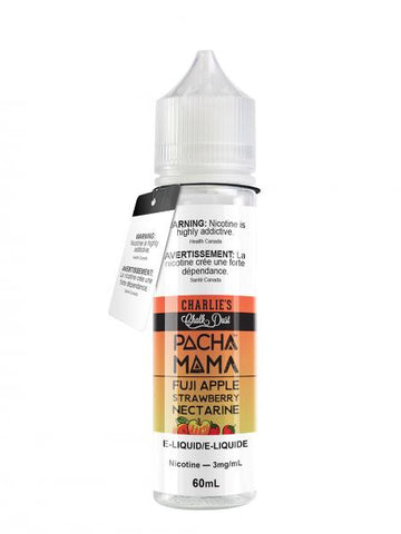 PACHA MAMA - E-LIQUID - FREEBASE - 60ML - FUJI APPLE STRAWBERRY NECTARINE