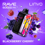 LINVO RAVE PRO - DISPOSABLE - BLACKBERRY CHERRY