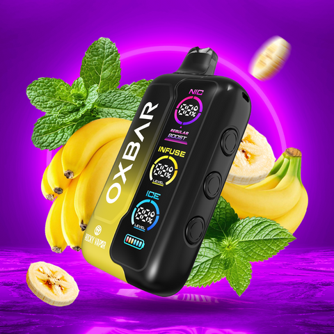 ROCKY VAPOR OXBAR TRI FUSION - DISPOSABLE - BANANA ICE