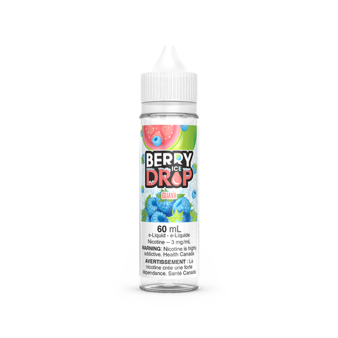 BERRY DROP - E-LIQUID - FREEBASE - 60ML - GUAVA ICE