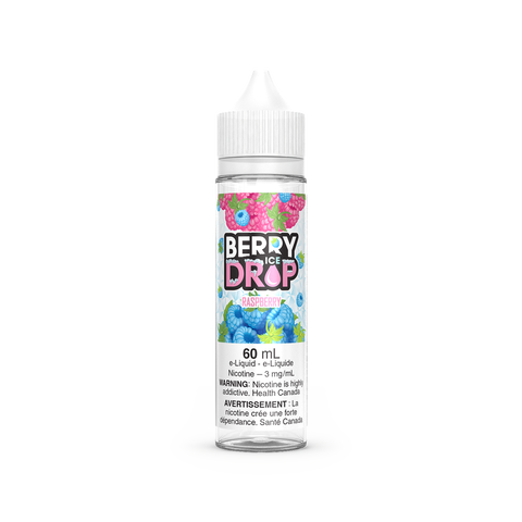 BERRY DROP - E-LIQUID - FREEBASE - 60ML - RASPBERRY ICE
