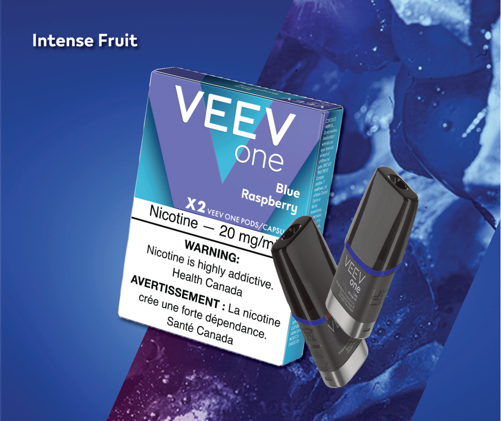 VEEV ONE - CLOSED PODS - BLUE RASPBERRY (INTENSE FRUIT) – OttawaVape
