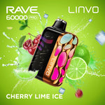 LINVO RAVE PRO - DISPOSABLE - CHERRY LIME ICE