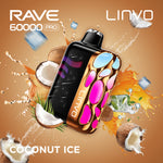 LINVO RAVE PRO - DISPOSABLE - COCONUT ICE