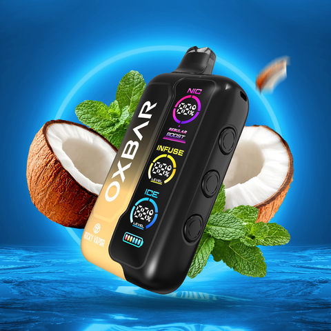 ROCKY VAPOR OXBAR TRI FUSION - DISPOSABLE - COCONUT ICE
