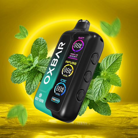 ROCKY VAPOR OXBAR TRI FUSION - DISPOSABLE - DOUBLE MINT