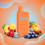 DRIP'N BY ENVI COMPACT - DISPOSABLE - PEACH BLUE RAZZ ICE