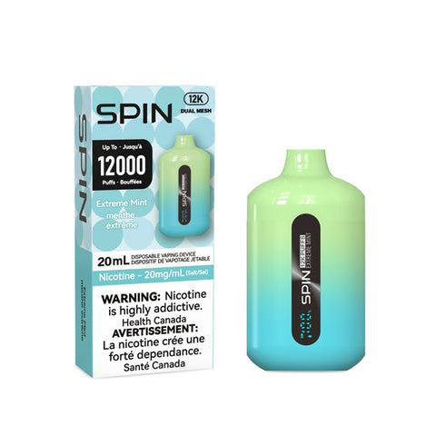 SPIN - DISPOSABLE - 12K - EXTREME MINT