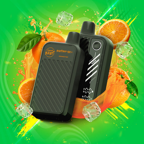FLAVOUR BEAST BEAST MODE MAX 2 - 50K - DISPOSABLE - ORANGE FIZZ