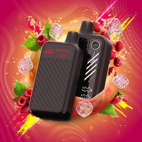 FLAVOUR BEAST BEAST MODE MAX 2 - 50K - DISPOSABLE - RASPBERRY GREEN DEW