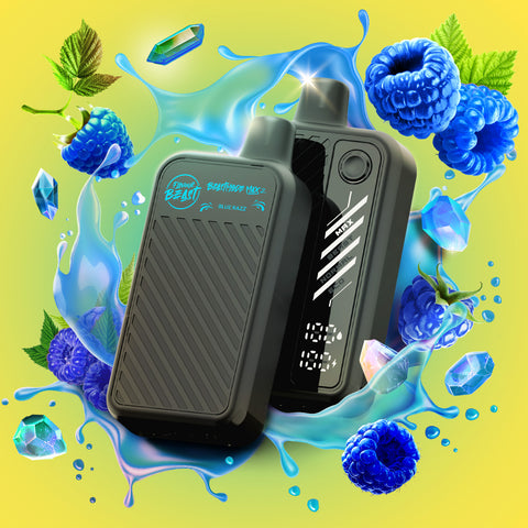 FLAVOUR BEAST BEAST MODE MAX 2 - 50K - DISPOSABLE - GUSHIN BLUE RAZZ