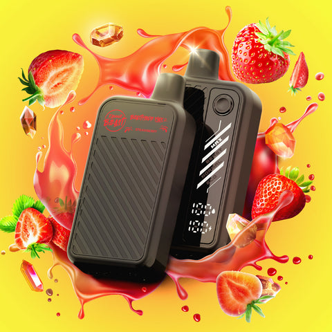 FLAVOUR BEAST BEAST MODE MAX 2 - 50K - DISPOSABLE - GUSHIN STRAWBERRY