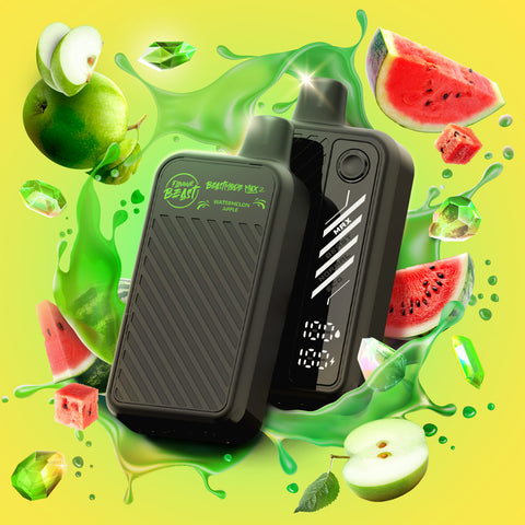 FLAVOUR BEAST BEAST MODE MAX 2 - 50K - DISPOSABLE - GUSHIN WATERMELON APPLE