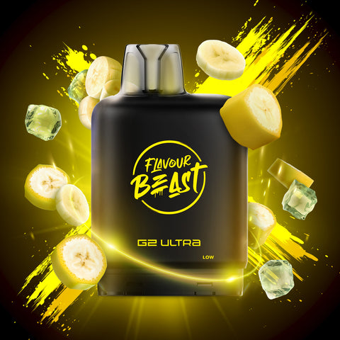 LEVEL X - FLAVOUR BEAST G2 ULTRA POD - BUSSIN BANANA