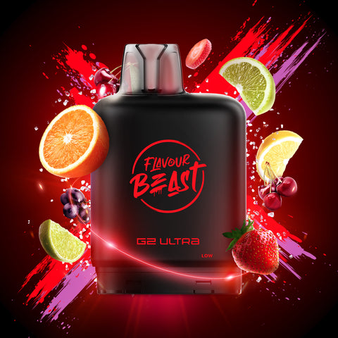 LEVEL X - FLAVOUR BEAST G2 ULTRA POD - FLIPPIN' FRUIT FLASH