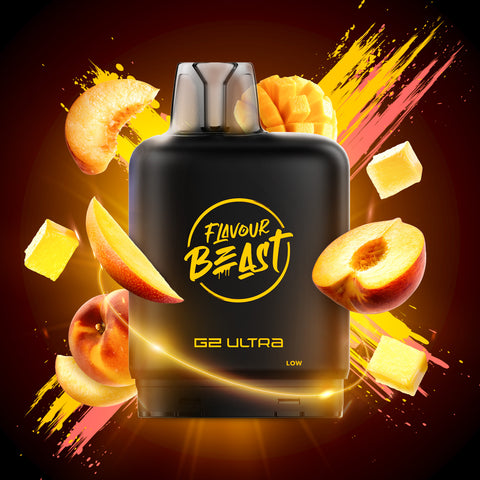 LEVEL X - FLAVOUR BEAST G2 ULTRA POD - MAD MANGO PEACH