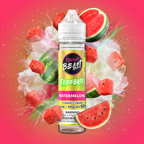FLAVOUR BEAST - E-LIQUID - FREEBASE - 60 ML - WATERMELON G