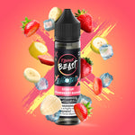 FLAVOUR BEAST - E-LIQUID - NIC SALT - 60 ML - STR8 UP STRAWBERRY BANANA ICED