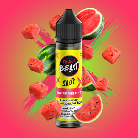 FLAVOUR BEAST - E-LIQUID - NIC SALT - 60 ML - WATERMELON G