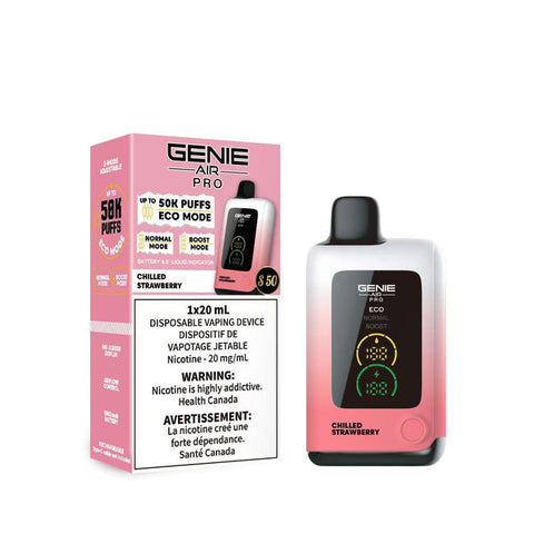 GENIE - DISPOSABLE - AIR PRO 50K - CHILLED STRAWBERRY