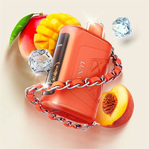 KRAZE LUNA - DISPOSABLE - 42K - AMBER PEACH MANGO ICE