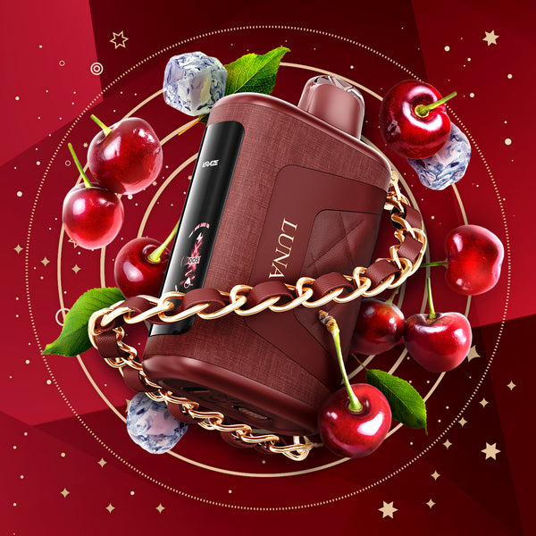 KRAZE LUNA - DISPOSABLE - 42K - SCARLET CHERRY G ICE  OttawaVape
