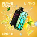 LINVO RAVE PRO - DISPOSABLE - LEMON D