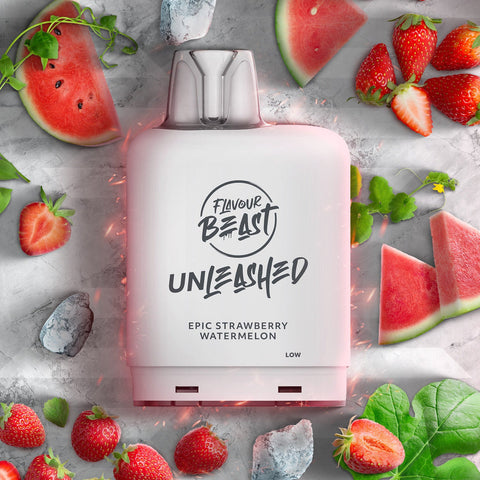 LEVEL X - FLAVOUR BEAST UNLEASHED - G2 BOOST POD - EPIC STRAWBERRY WATERMELON