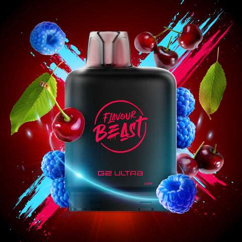 LEVEL X - FLAVOUR BEAST G2 ULTRA POD - BLUE RASPBERRY CHERRY