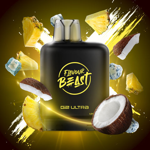 LEVEL X - FLAVOUR BEAST G2 ULTRA POD - PINEAPPLE COCONUT ICE