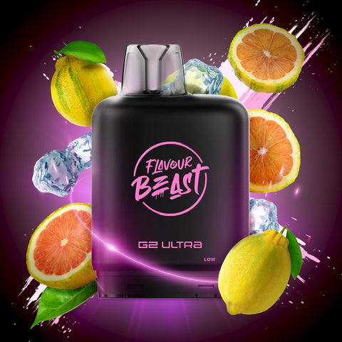 LEVEL X - FLAVOUR BEAST G2 ULTRA POD - PINK BOMB ICED