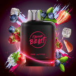 LEVEL X - FLAVOUR BEAST G2 ULTRA POD - STRAWBERRY RASPBERRY BLUEBERRY ICED