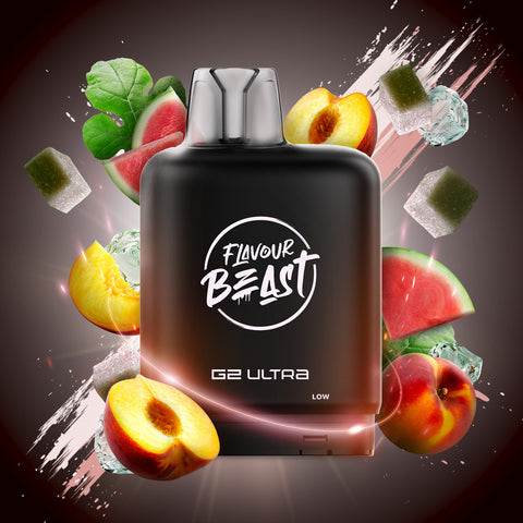 LEVEL X - FLAVOUR BEAST G2 ULTRA POD - WHITE G.B. ICED