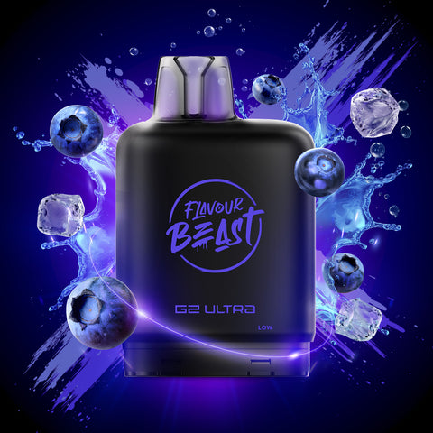 LEVEL X - FLAVOUR BEAST G2 ULTRA POD - BLUEBERRY FIZZ