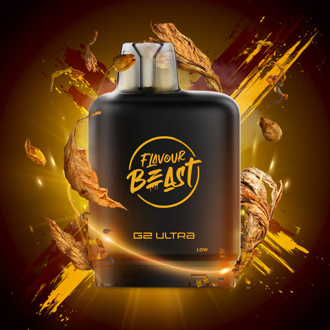 LEVEL X - FLAVOUR BEAST G2 ULTRA POD - GOOD OL' GOLDEN TOBACCO