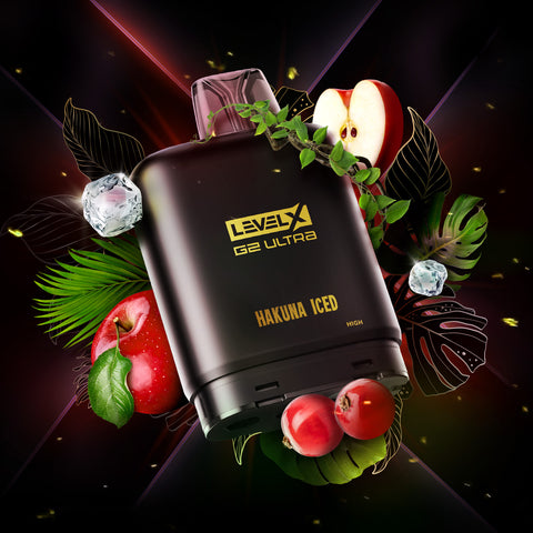 LEVEL X - FLAVOUR BEAST X TWELVE MONKEYS G2 ULTRA POD - HAKUNA ICED