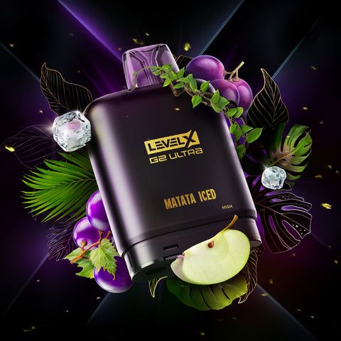 LEVEL X - FLAVOUR BEAST X TWELVE MONKEYS G2 ULTRA POD - MATATA ICED
