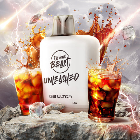LEVEL X - FLAVOUR BEAST UNLEASHED G2 ULTRA POD - EPIC RED LIGHTNING