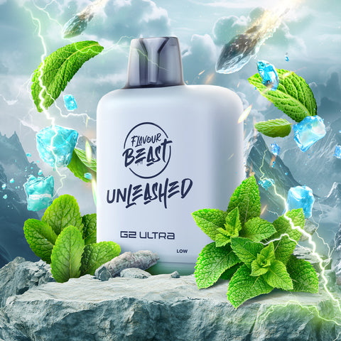 LEVEL X - FLAVOUR BEAST UNLEASHED G2 ULTRA POD - EPIC PEPPERMINT