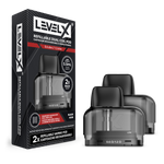 LEVEL X REFILLABLE DUAL COIL -  REPLACEMENT POD (2 PACK) [CRC]