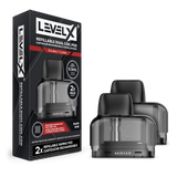 LEVEL X REFILLABLE DUAL COIL -  REPLACEMENT POD (2 PACK) [CRC]