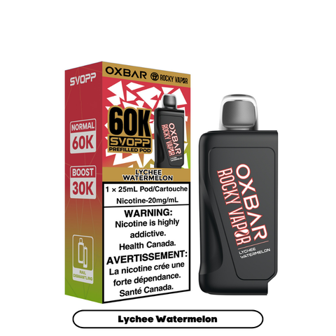 OXBAR SVOPP - CLOSED PODS - 60K - LYCHEE WATERMELON