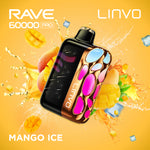 LINVO RAVE PRO - DISPOSABLE - MANGO ICE