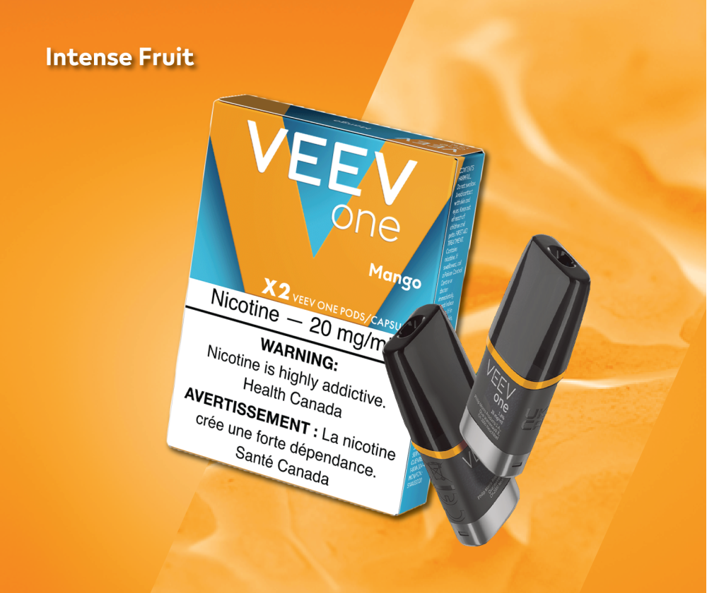 VEEV ONE - CLOSED PODS - MANGO (INTENSE FRUIT) OttawaVape VEEV ONE - CLOSED PODS - MANGO (INTENSE FRUIT) OttawaVape
