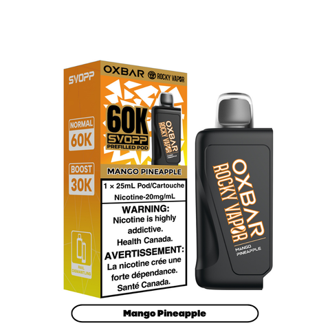 OXBAR SVOPP - CLOSED PODS - 60K - MANGO PINEAPPLE