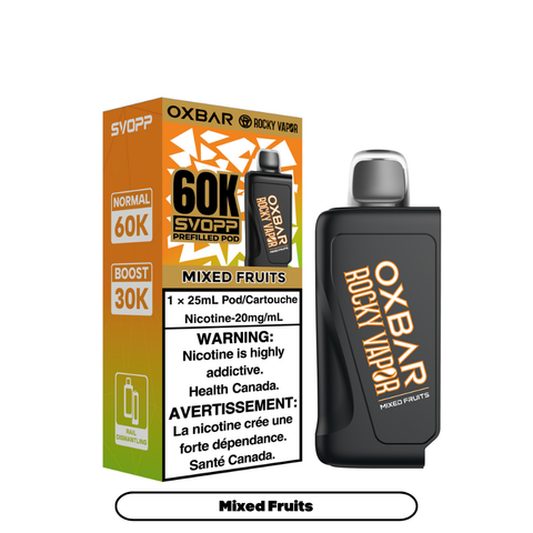 OXBAR SVOPP - CLOSED PODS - 60K - MIXED FRUITS