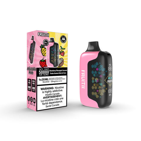 FRUITII 50K - DISPOSABLE - STRAWBERRY PINEAPPLE COCONUT